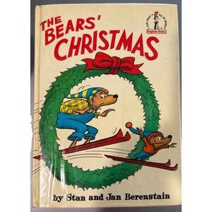 THE BEARS' CHRISTMAS by Stan and Jan Berenstain - Vintage Picture Book (1970 HC)